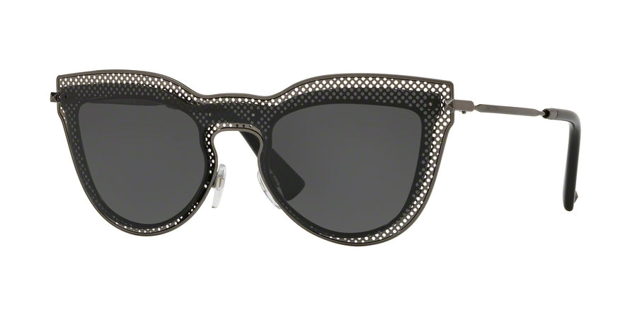 Valentino VA2018 Cat Eye Sunglasses  303987-RUTHENIUM 33-133-140 - Color Map gunmetal