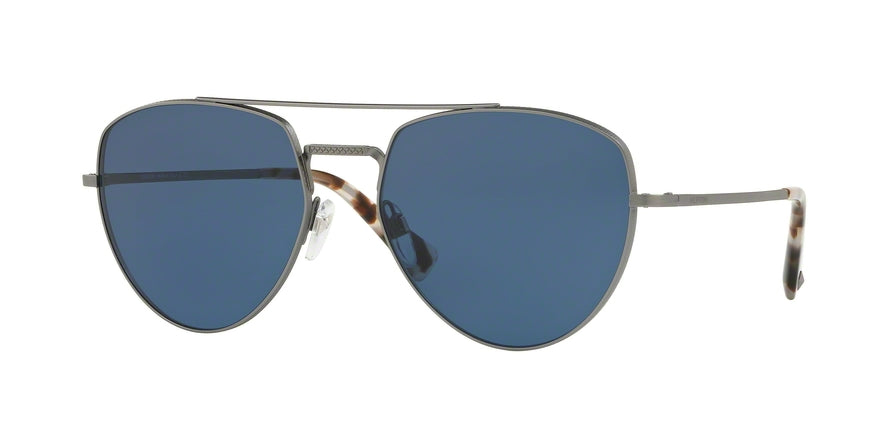 Valentino VA2023 Irregular Sunglasses  301780-MATTE GUNMETAL 57-17-140 - Color Map gunmetal