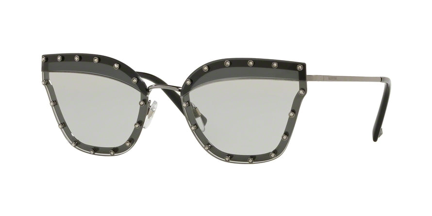 Valentino VA2028 Butterfly Sunglasses  300587-GUNMETAL 59-17-140 - Color Map grey