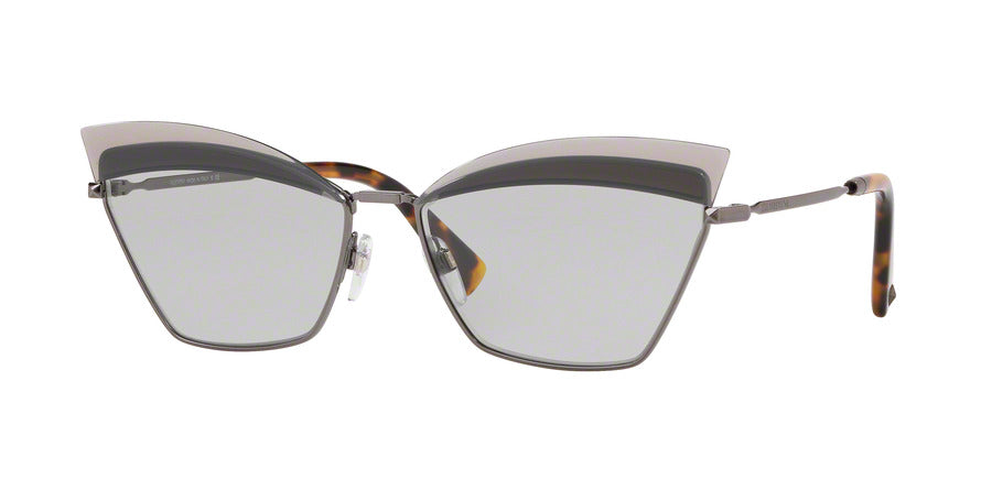 Valentino VA2029 Cat Eye Sunglasses  303987-RUTHENIUM 60-16-140 - Color Map grey