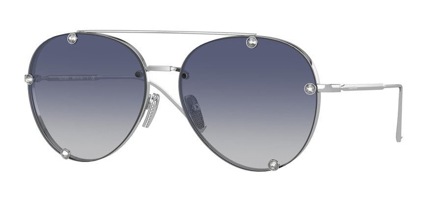 Valentino VA2045 Pilot Sunglasses  30064L-SILVER 59-15-140 - Color Map silver