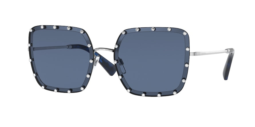 Valentino VA2052 Square Sunglasses  300680-BLUE 58-16-145 - Color Map blue