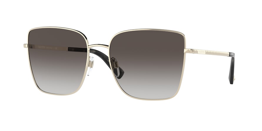 Valentino VA2054 Butterfly Sunglasses  30038G-LIGHT GOLD 57-17-140 - Color Map gold