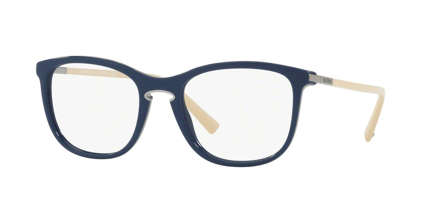 Valentino VA3003 Round Eyeglasses  5034-BLUE 53-19-140 - Color Map blue