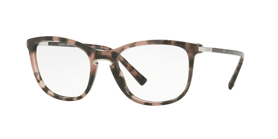 Valentino VA3003 Round Eyeglasses  5035-HAVANA PINK 53-19-140 - Color Map pink