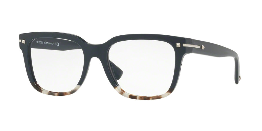 Valentino VA3012 Square Eyeglasses  5007-BLUE/ICE CUBED 51-17-140 - Color Map blue
