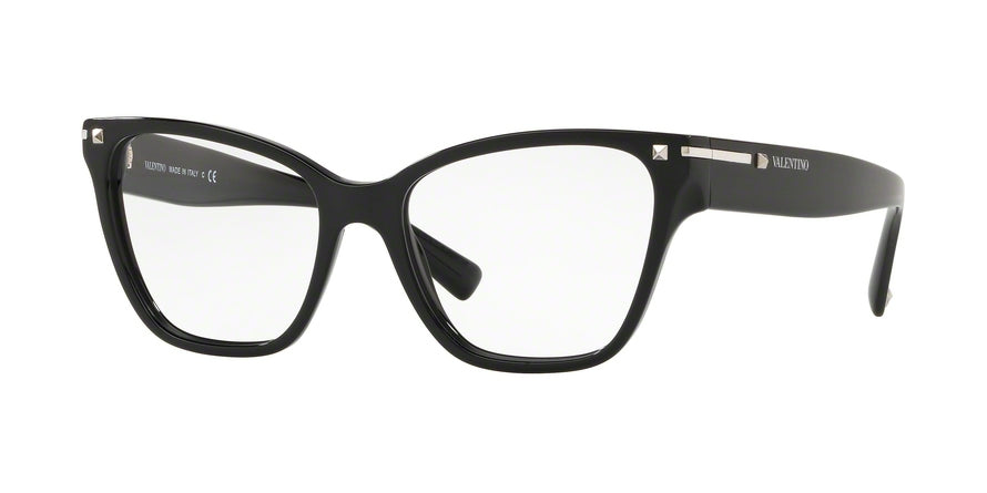 Valentino VA3017 Butterfly Eyeglasses  5001-BLACK 54-17-140 - Color Map black