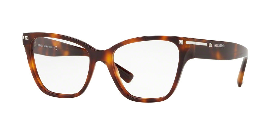 Valentino VA3017 Butterfly Eyeglasses  5011-LIGHT HAVANA 54-17-140 - Color Map havana