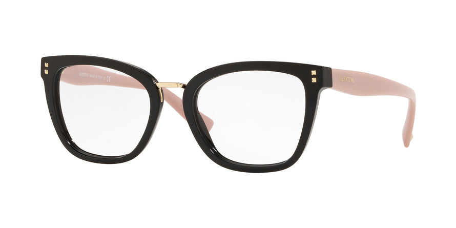 Valentino VA3026 Pillow Eyeglasses  5108-BLACK 52-19-140 - Color Map black