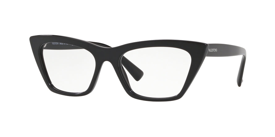 Valentino VA3031 Cat Eye Eyeglasses  5133-BLACK 54-17-140 - Color Map black