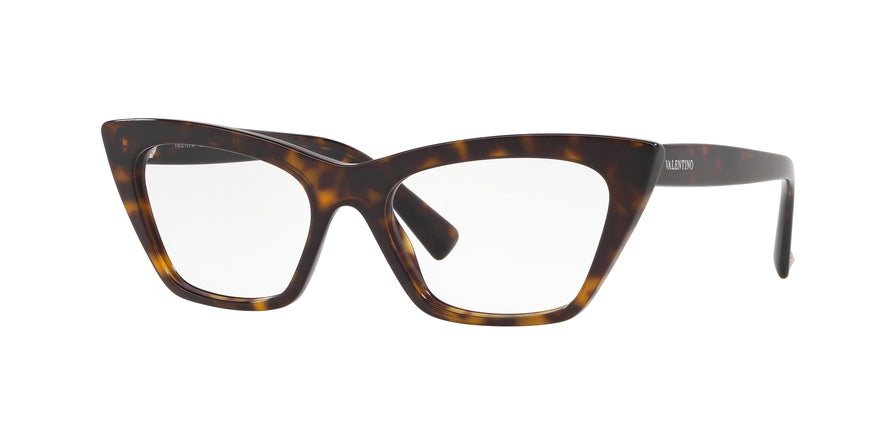 Valentino VA3031 Cat Eye Eyeglasses  5134-HAVANA 54-17-140 - Color Map havana