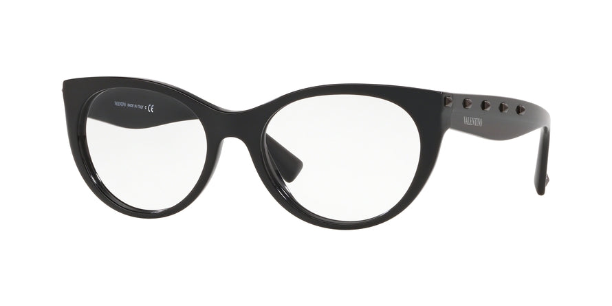 Valentino VA3033A Oval Eyeglasses  5001-BLACK 54-18-140 - Color Map black