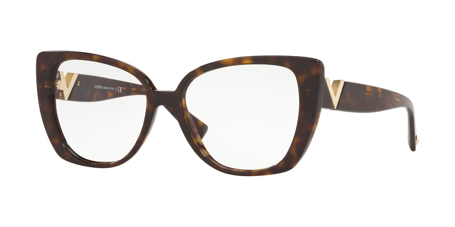 Valentino VA3038 Butterfly Eyeglasses  5002-HAVANA 54-16-140 - Color Map brown