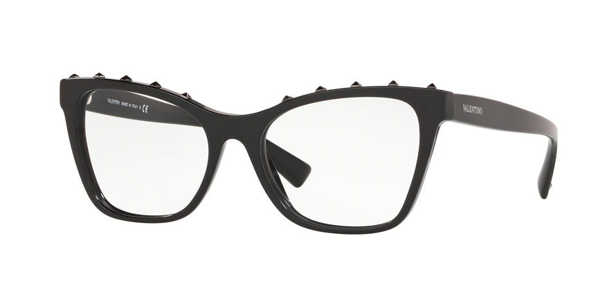 Valentino VA3039 Butterfly Eyeglasses  5001-BLACK 54-17-140 - Color Map black