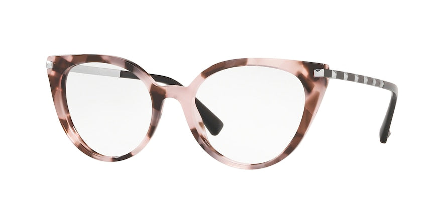 Valentino VA3040 Cat Eye Eyeglasses  5067-PINK HAVANA 53-18-140 - Color Map pink