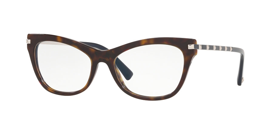 Valentino VA3041A Cat Eye Eyeglasses  5002-HAVANA 54-17-140 - Color Map brown