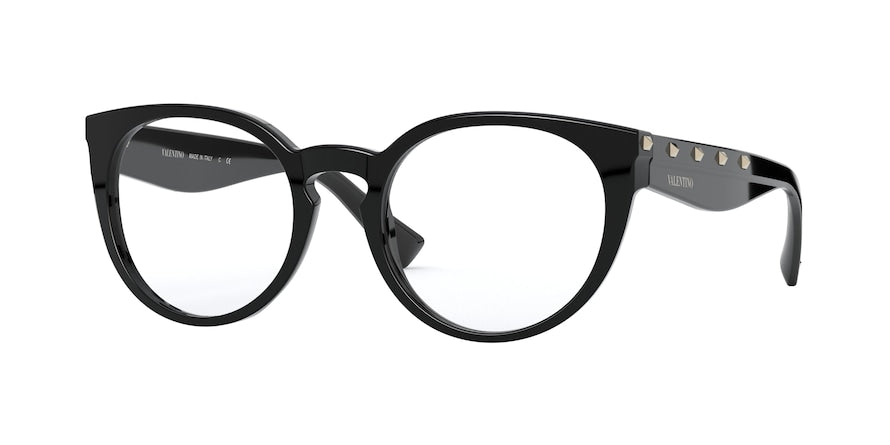 Valentino VA3047 Phantos Eyeglasses  5001-BLACK 51-20-140 - Color Map black