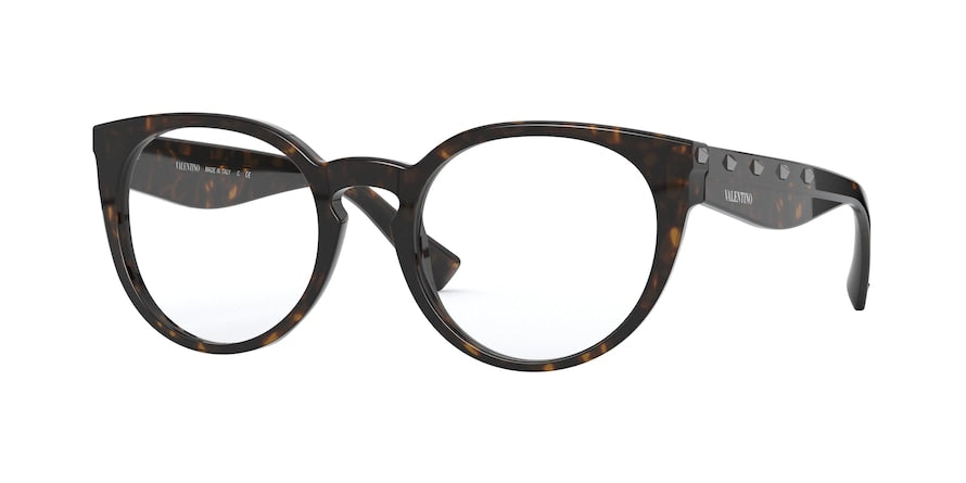 Valentino VA3047 Phantos Eyeglasses  5002-HAVANA 51-20-140 - Color Map havana