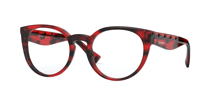 Valentino VA3047 Phantos Eyeglasses  5020-RED HAVANA 51-20-140 - Color Map havana