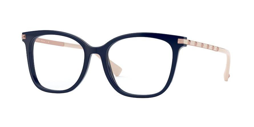 Valentino VA3048F Square Eyeglasses  5034-BLUE 53-17-140 - Color Map blue