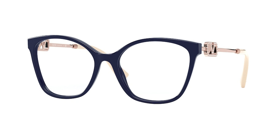 Valentino VA3050 Butterfly Eyeglasses  5034-BLUE 54-17-140 - Color Map blue