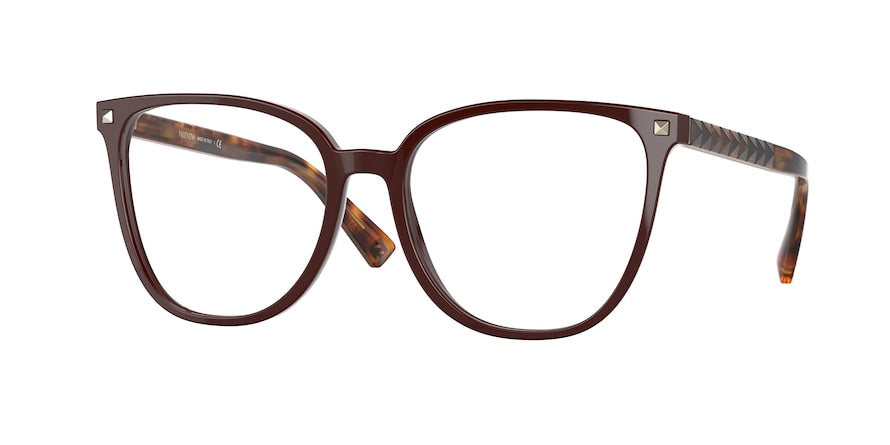 Valentino VA3059 Square Eyeglasses  5120-BORDEAUX 54-17-140 - Color Map bordeaux
