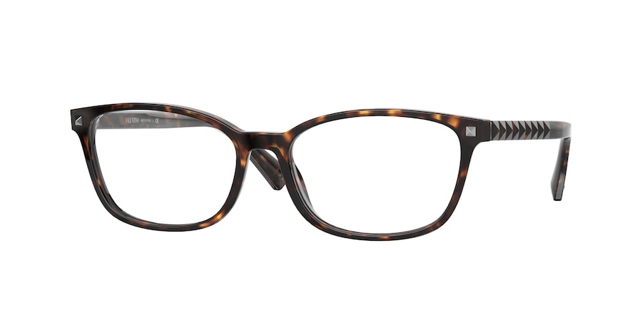 Valentino VA3060F Pillow Eyeglasses  5002-HAVANA 54-16-140 - Color Map brown