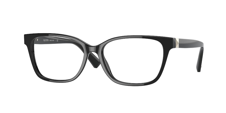 Valentino VA3065F Cat Eye Eyeglasses  5001-BLACK 54-15-140 - Color Map black