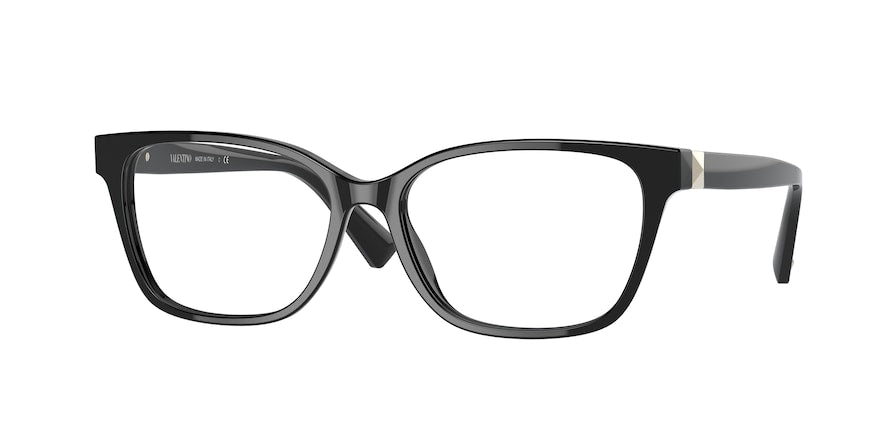 Valentino VA3065 Cat Eye Eyeglasses  5001-BLACK 54-15-140 - Color Map black