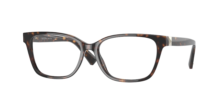 Valentino VA3065 Cat Eye Eyeglasses  5002-HAVANA 54-15-140 - Color Map brown