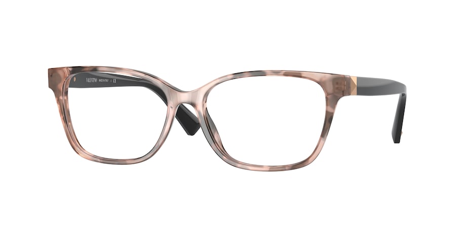 Valentino VA3065 Cat Eye Eyeglasses  5067-PINK HAVANA 54-15-140 - Color Map pink