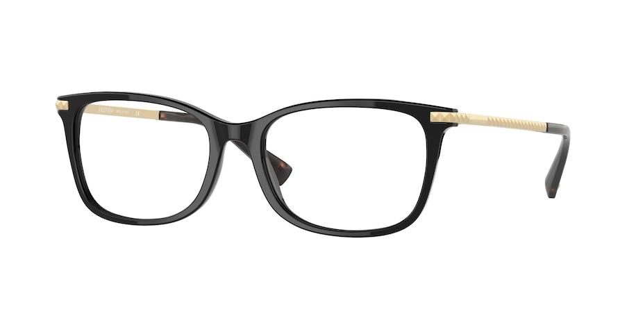 Valentino VA3074 Pillow Eyeglasses  5001-BLACK 54-17-140 - Color Map black