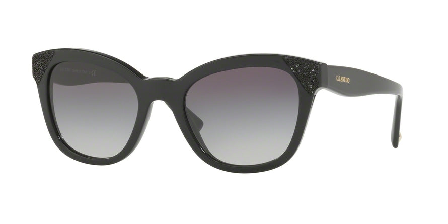 Valentino VA4005A Cat Eye Sunglasses  50128G-BLACK 52-20-140 - Color Map black