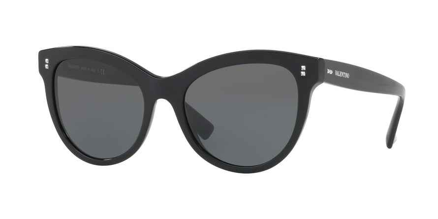 Valentino VA4013A Cat Eye Sunglasses  500187-BLACK 54-18-140 - Color Map black