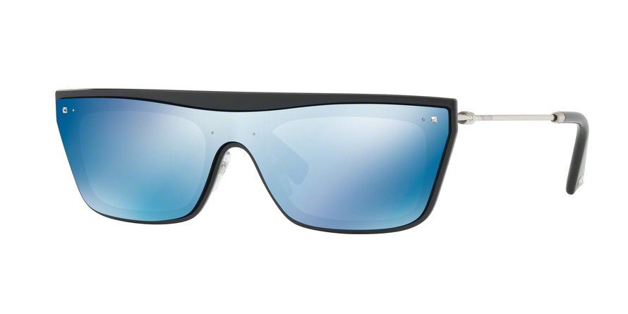 Valentino VA4016 Rectangle Sunglasses  500155-BLACK 36-136-140 - Color Map black
