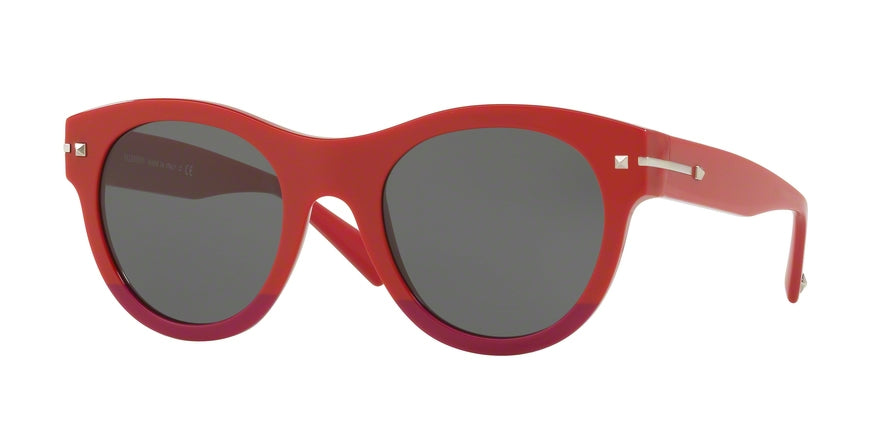 Valentino VA4020 Phantos Sunglasses  500887-RED/FUXIA 51-22-140 - Color Map red