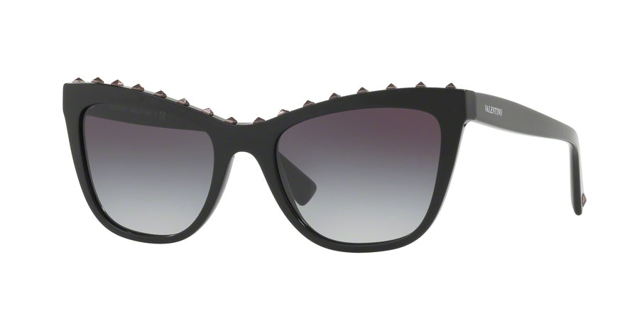 Valentino VA4022 Cat Eye Sunglasses  50018G-BLACK 54-19-140 - Color Map black