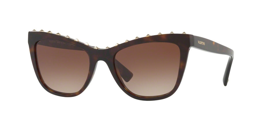 Valentino VA4022 Cat Eye Sunglasses  500213-HAVANA 54-19-140 - Color Map havana