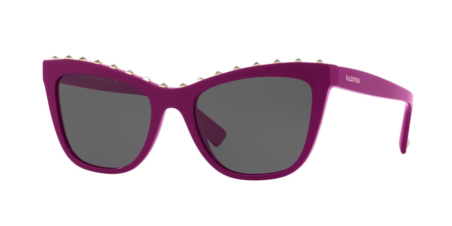 Valentino VA4022 Cat Eye Sunglasses  501787-FUXIA 54-19-140 - Color Map purple/reddish