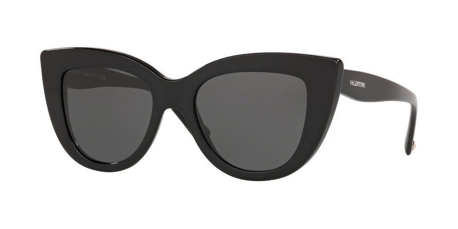 Valentino VA4025 Cat Eye Sunglasses  500187-BLACK 51-18-140 - Color Map black