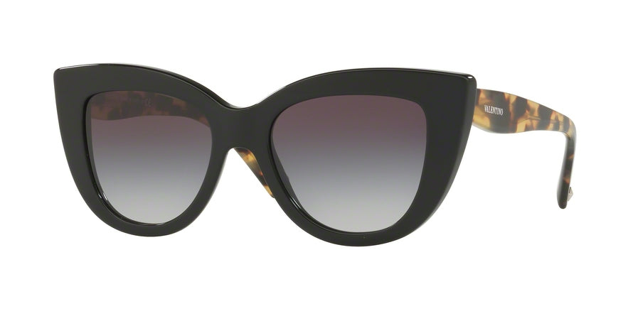 Valentino VA4025 Cat Eye Sunglasses  50018G-BLACK 51-18-140 - Color Map black
