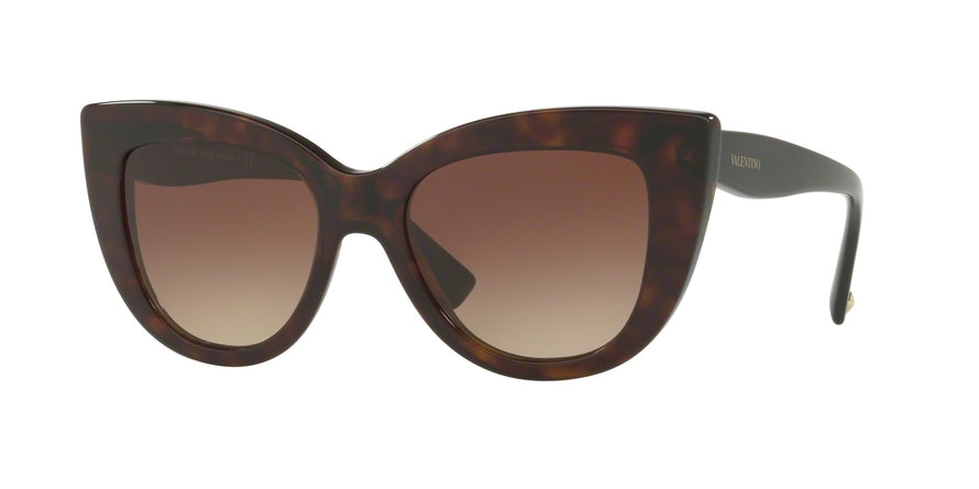 Valentino VA4025 Cat Eye Sunglasses  500213-HAVANA 51-18-140 - Color Map havana