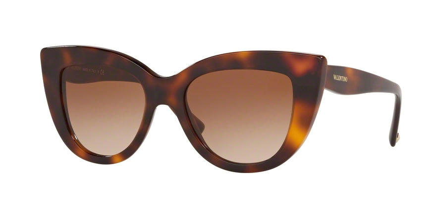 Valentino VA4025 Cat Eye Sunglasses  501113-HAVANA 51-18-140 - Color Map havana