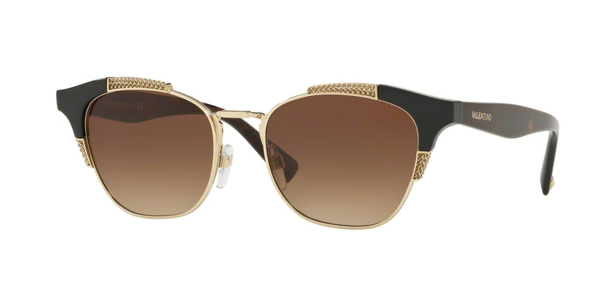 Valentino VA4027 Butterfly Sunglasses  500113-BLACK 51-18-140 - Color Map black