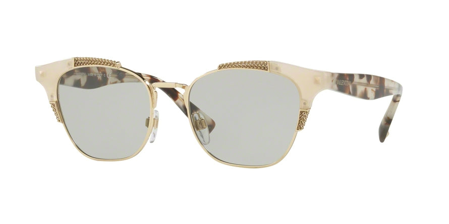 Valentino VA4027 Butterfly Sunglasses  506487-IVORY OPAL 51-18-140 - Color Map gold