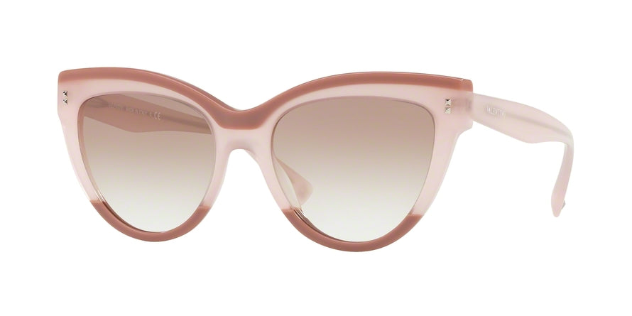 Valentino VA4034 Cat Eye Sunglasses  509313-PINK/OPAL PINK/PINK 54-18-140 - Color Map pink