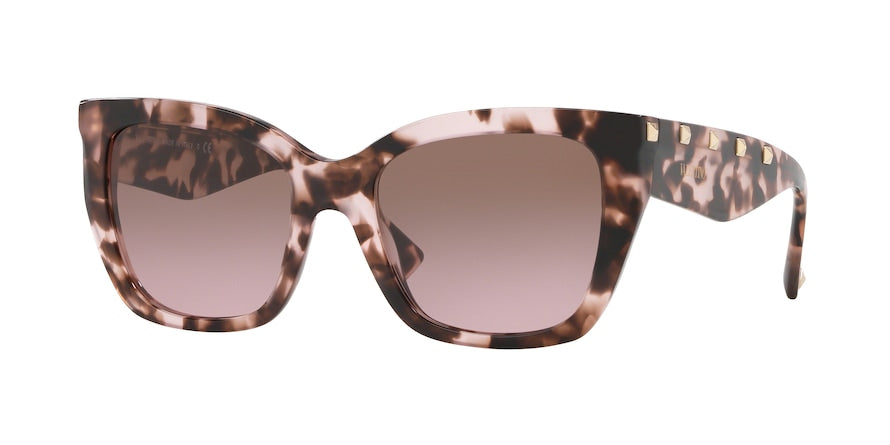 Valentino VA4048 Cat Eye Sunglasses  509814-PINK HAVANA 53-19-140 - Color Map pink