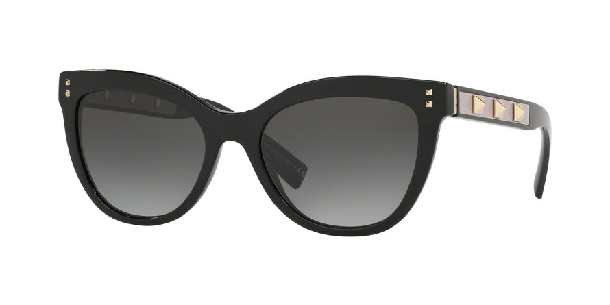 Valentino VA4049A Cat Eye Sunglasses  50018G-BLACK 54-18-140 - Color Map black