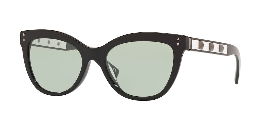 Valentino VA4049A Cat Eye Sunglasses  5001/2-BLACK 54-18-140 - Color Map black