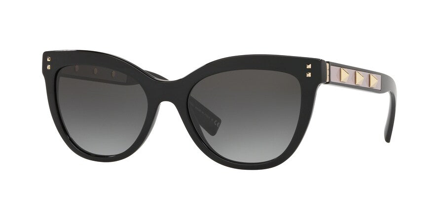 Valentino VA4049 Cat Eye Sunglasses  50018G-BLACK 54-18-140 - Color Map black